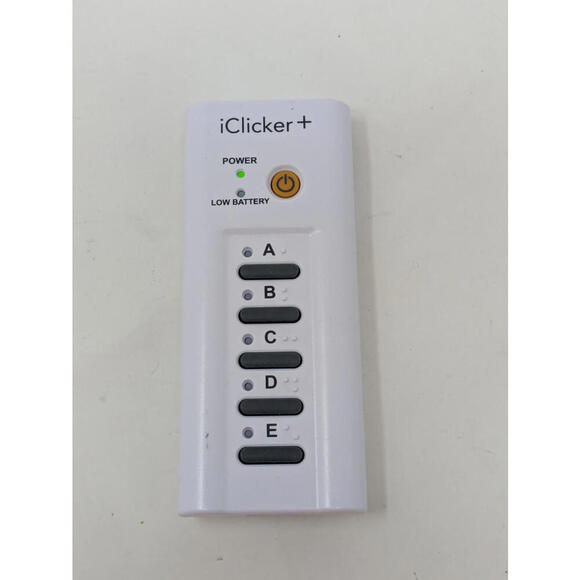 iClicker + Plus Student Response Remote Control Model RLR15 - Picture 1 of 2